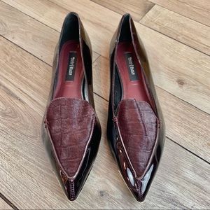 White House Black Market | Maroon | Size 7.5